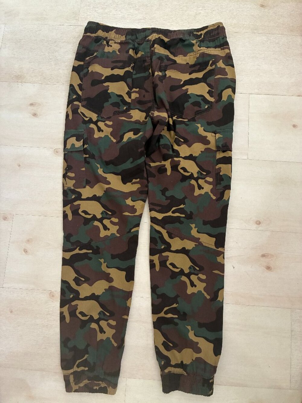 Refinery Republic Men's Camo Cargo Jogger Pants Size XL Stretch Cotton Blend
